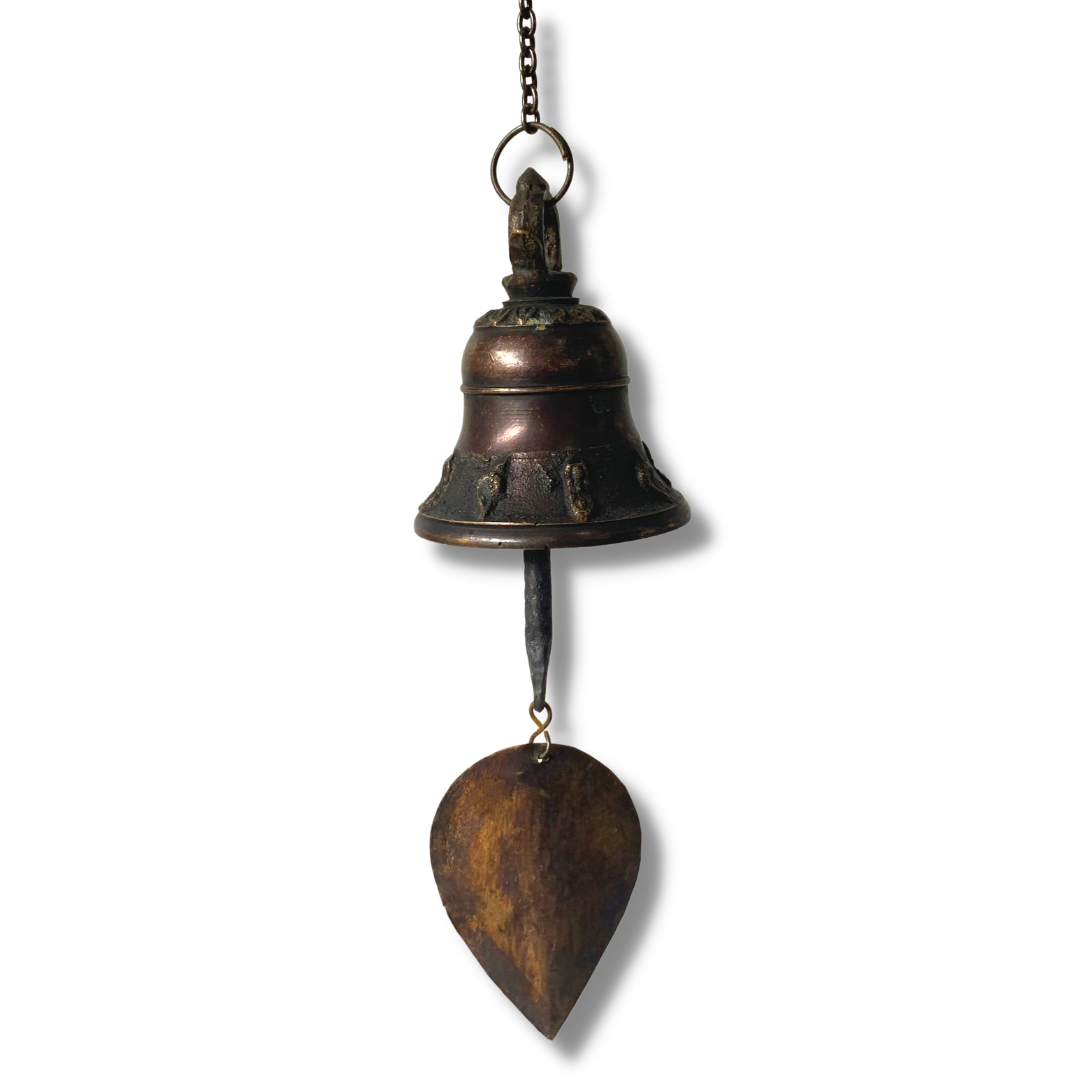 Windrose Trading - Bells & Tingshas TIBETAN BELL W/ DORJI 51418 H-343