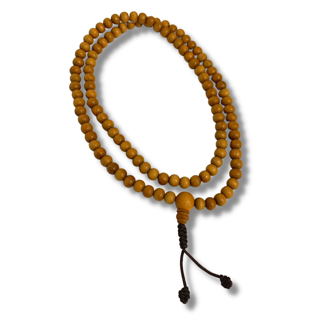 108 beads Fragrant Sandalwood Mala Beads - Tibet Shop Sydney