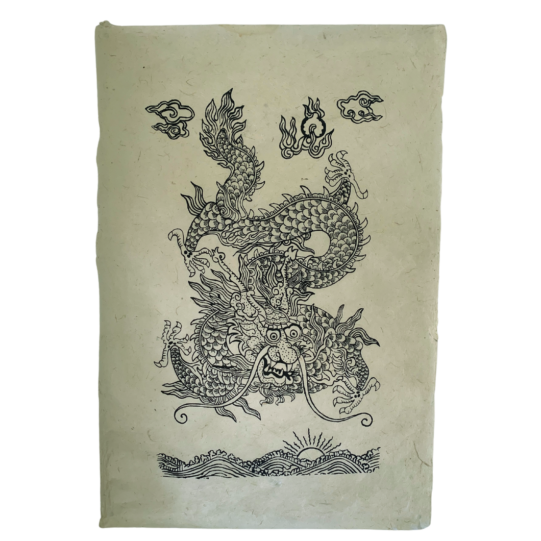 Dragon Print #3 Poster on Lotka Paper