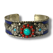 Load image into Gallery viewer, Stone Setting Metal Cuff