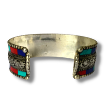 Load image into Gallery viewer, Stone Setting Metal Cuff