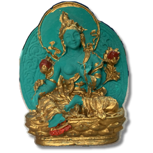 Load image into Gallery viewer, Arya Green Tara Tsa Tsa - 7cm
