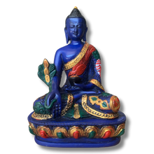Load image into Gallery viewer, Medicine Buddha Statue - Hand Painted -14cm
