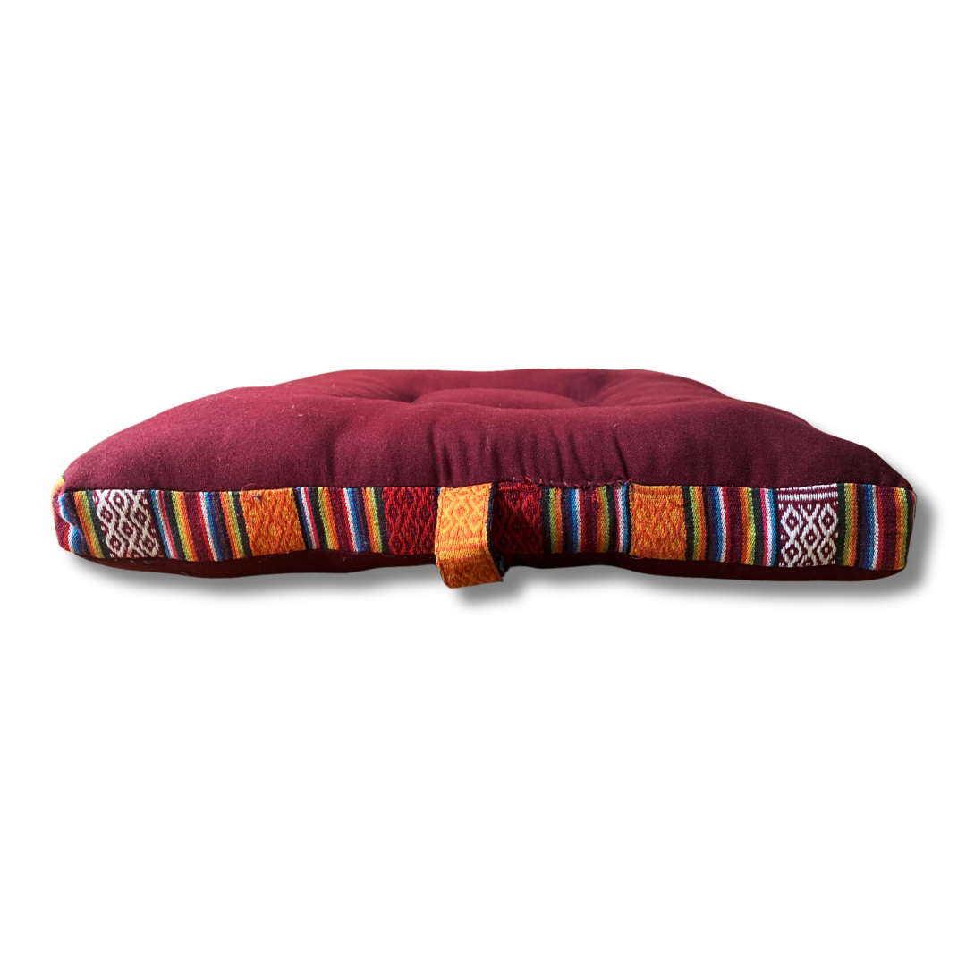 Sitting Meditation Cushion Square Tibetan Emporium sitting-meditation-cushion-square-tibetan-emporium