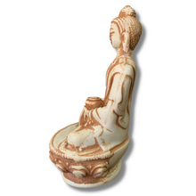 Load image into Gallery viewer, Buddha Statue - Antique-like White