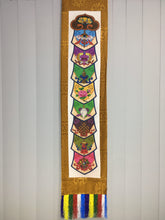 Load image into Gallery viewer, Golden Brocade Eight Auspicious Symbol Wall Hanging scale