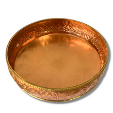 Load image into Gallery viewer, Copper Mandala Offering Set - 6 inches