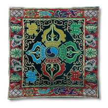 Load image into Gallery viewer, Square Brocade Altar/Table Placemat