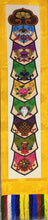 Load image into Gallery viewer, Yellow Brocade Eight Auspicious Symbol Wall Hanging