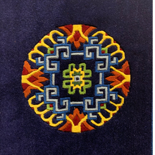 Load image into Gallery viewer, Premium Tibetan Carpet -Dark Blue