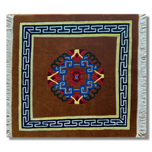 Load image into Gallery viewer, Premium Tibetan Carpet - Burnt Orange