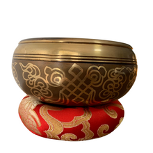 Load image into Gallery viewer, Double Dorje (Vajra) Singing Bowl