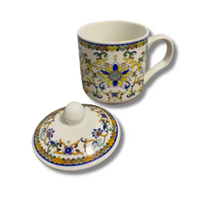 Load image into Gallery viewer, Blue Flower Tea Cup