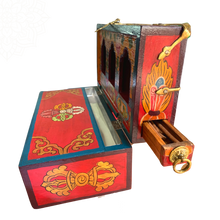 Load image into Gallery viewer, Folding Wooden Altar Box