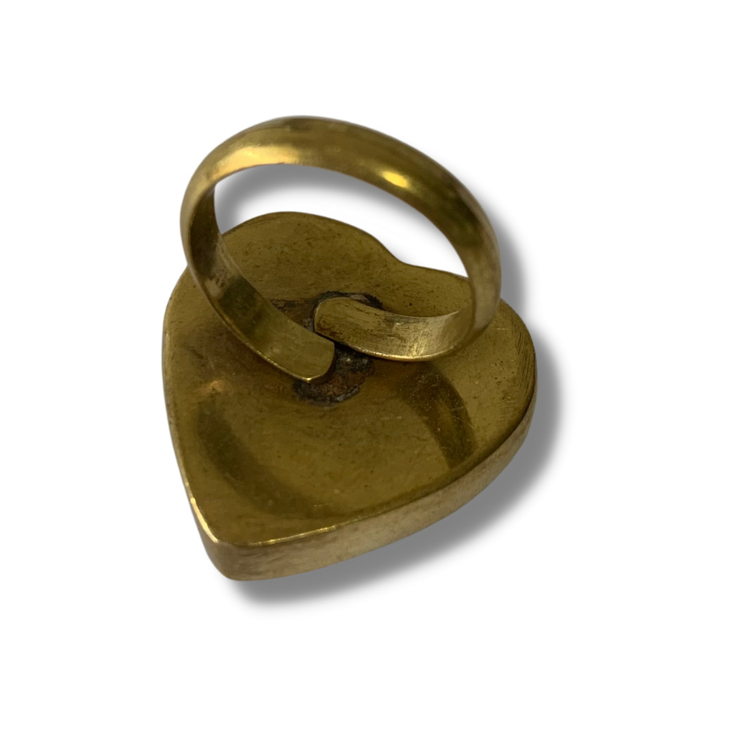 Heart shape finger online ring