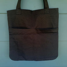 Load image into Gallery viewer, Tote Bag - Tibet Snow Lion ~ Black