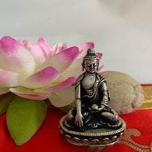 Load image into Gallery viewer, Buddha Statue - Silver-plated