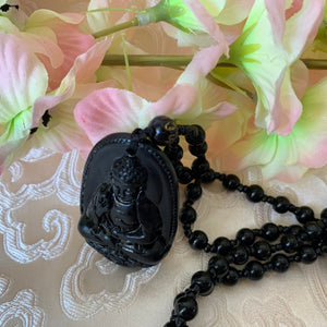 Buddha Pendant and Beads