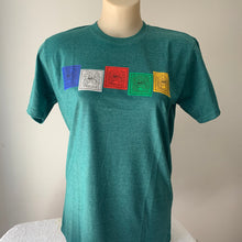 Load image into Gallery viewer, Tibetan Prayer Flag T-Shirt