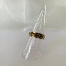 Load image into Gallery viewer, Rotatable Sanskrit Mani Mantra Ring