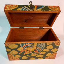 Load image into Gallery viewer, Tibetan Treasure Box Double Dorje Green