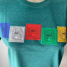 Load image into Gallery viewer, Tibetan Prayer Flag T-Shirt
