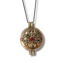 Load image into Gallery viewer, Double Vajra Ghau Pendant - Large