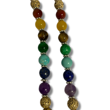 Load image into Gallery viewer, 7 Chakra Lotus Seed Mala