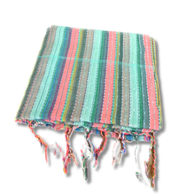 Load image into Gallery viewer, Multi-coloured Organic Cotton Scarf