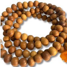 Load image into Gallery viewer, Sandalwood 108 Bead Mala