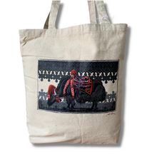 Load image into Gallery viewer, Tibetan Art Tote Bags