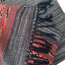 Load image into Gallery viewer, Yak Wool Shawl Black & Brown