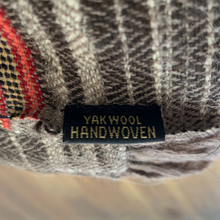 Load image into Gallery viewer, Yak Wool Shawl Black & Grey