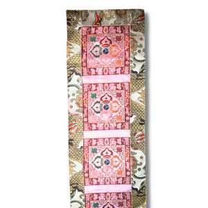 Double Vajra Brocade Table Runner – Premium