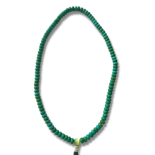 Load image into Gallery viewer, Faux Turquoise  Prayer Bead Mala - Flat Beads