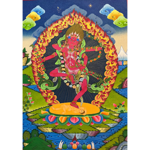 Kurkulla - Hand-painted Thangka