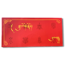 Load image into Gallery viewer, Auspicious Symbols Offering Envelope - Red