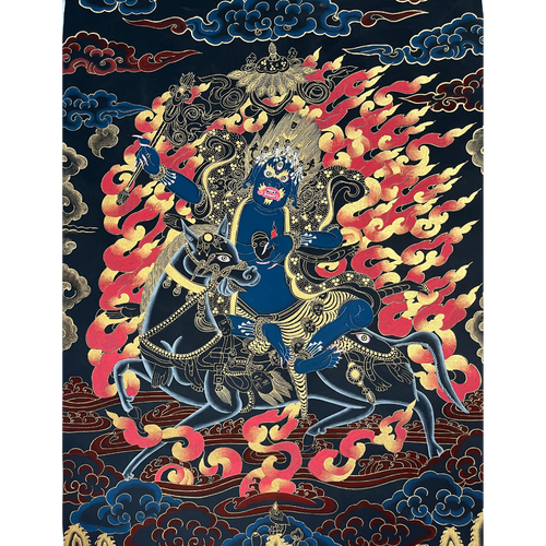 Palden Lhamo - Hand-painted Thangka