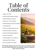 Load image into Gallery viewer, Understanding Your Mind - Simple Buddhist Reflections for a More Peaceful Life - Digital Download