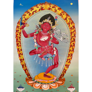 Vajravarahi - Hand-painted Thangka