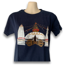 Load image into Gallery viewer, Boudhanath Stupa &amp; Vajra T-Shirt