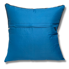 Load image into Gallery viewer, Blue Flower Cushion Cover