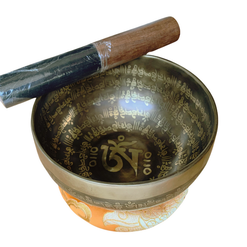 Singing Bowl - Hand Beaten - Compassion Mantra 15.5cm