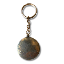 Load image into Gallery viewer, Tibetan Calendar Key Chain - Silver - Large