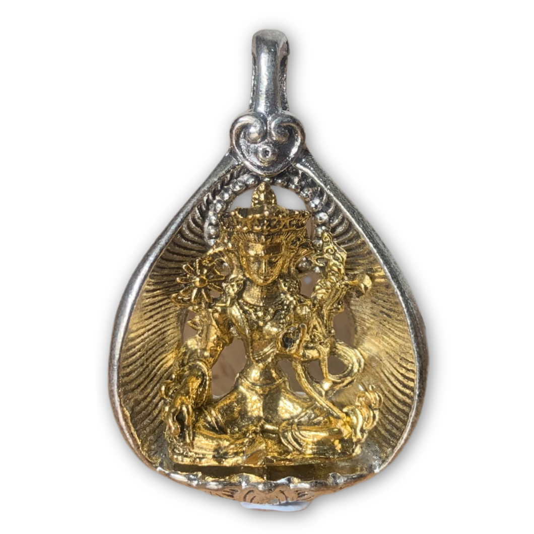 Green Tara Amulet Pendant