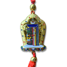 Load image into Gallery viewer, Hanger with Kalachakra symbol &amp; tassel