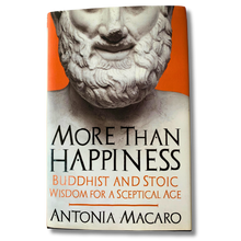 Load image into Gallery viewer, More Than Happiness – Buddhist and Stoic Wisdom for a Sceptical Age – Pre-loved