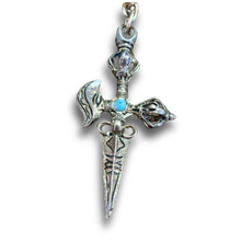 Load image into Gallery viewer, Phurba Dagger &amp; Knife Key Chain