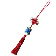 Load image into Gallery viewer, Prayer Wheel Hanger with Tassel