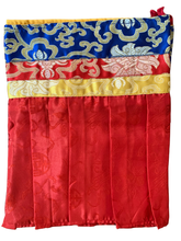 Load image into Gallery viewer, Shambu Ruffled Banner - Red - 1 m